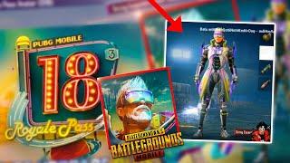 SEASON 18 ROYAL PASS: 1 -100 Rewards REVEALED!! PUBG Mobile