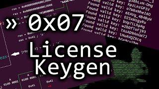 Uncrackable Programs? Key validation with Algorithm and creating a Keygen - Part 1/2 - bin 0x07