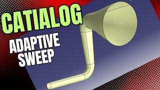 Adaptive Sweep - CATIA V5 - CATIALOG