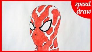 Speed draw Spider Man by Dmitry Syrman