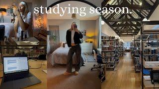 study vlog: busy days as a uni student in winter.