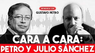 GUSTAVO PETRO con Julio Sánchez Cristo: CARA A CARA en España | Julio Sánchez Cristo
