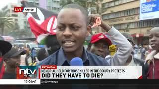 Nairobi: Kenyans gather for memorial event for Finance Bill protest victims