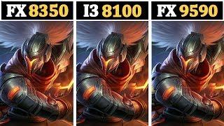 (5Ghz) FX 8350 vs I3 8100 vs (5Ghz) FX 9590 | Tested 15 Games |