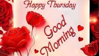 Good morning thursday images  !! best good morning flowers images