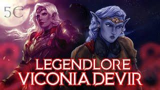 D&D Legendlore: Viconia DeVir | D&D 5th Edition & Baldur's Gate Character Breakdown