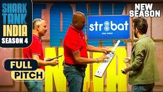 'Str8bat' का Smart Tech Solution कैसे बदलेगा Cricket की दुनिया? | Shark Tank India S4 | Full Pitch