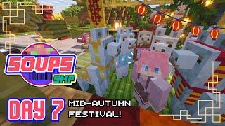 【MINECRAFT: SOUPS SMP】Happy Mid-Autumn Festival! Let's celebrate with friends! [EN VTuber] #SOUPSSMP