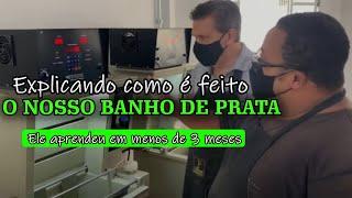 Como fazer banho de prata | Ele aprendeu o processo | Padovani Music School