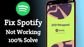 How to Fix Spotify Wrapped 2021 Not Working || See Spotify Wrapped 2021 (100% Solution)