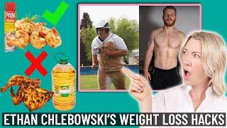 Dietitian Reacts To Weight Loss Tips & Tricks...(Ethan Lost 70lb With This Diet!!)