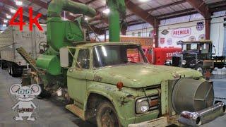 1963 Ford F600 with John Deere corn sheller in 8k