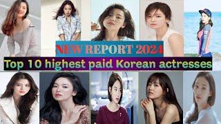 TOP 10 HIGHEST PAID KOREAN ACTRESS!! KOREAN DRAMA!! #koreandrama #netflix