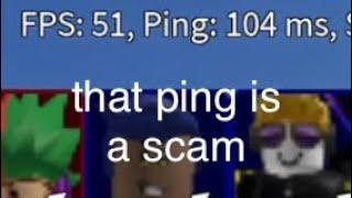 that ping is a lie (roblox)