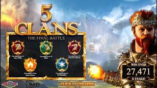 5 Clans slot Reflex Gaming - Gameplay