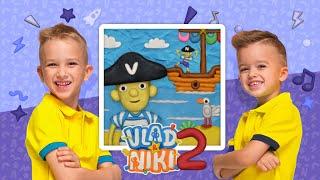 Vlad and Niki 12 Locks 2 LEVEL 12 Walkthrough - Help Them Open the Pirate Treasure! | RUD Present