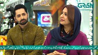 Sidra Iqbal Shocked Danish Taimoor  Mehfil e Ramzan - Nida Yasir - Rabia Anum | Green TV