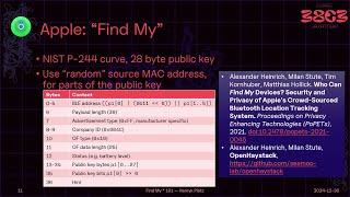 38C3 - Find My * 101