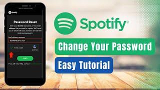 How to Change Password in Spotify !