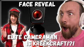 ELITE CAMERAMAN IS KREEKCRAFT!?! Elite Cameraman FACE REVEAL (REACTION!!!)