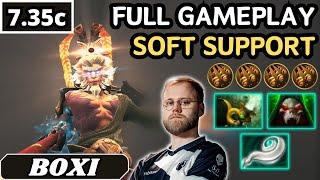 7.35c - Boxi MONKEY KING Soft Support Gameplay 32 ASSISTS - Dota 2 Full Match Gameplay