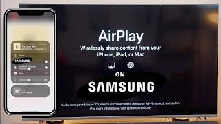 How to Use Apple Airplay on Samsung TV