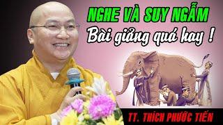 IM LẶNG NHƯ CHÁNH PHÁP - Bài giảng quá hay của Thầy Phước Tiến tại Chùa Hoằng Pháp