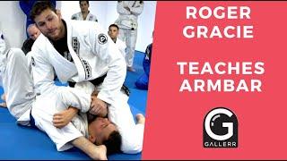 Roger Gracie teaches armbar from the mount