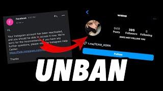 HOW TO UNBAN INSTAGRAM ACCOUNT WITH IN 1 MINUTE | TEAM KORN