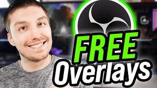 OBS Free Overlays for New Streamers (Quickly Get Started for 2023)