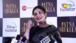 Raveena Tandon Steals The Show At 'Patna Shukla' Screening In A Gorgeous Saree #raveenatandon