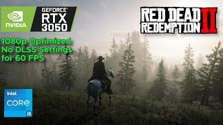 Red Dead Redemption 2 | RTX 3050 4gb Laptop GPU -  Best Settings for 1080p 60FPS (NO DLSS)