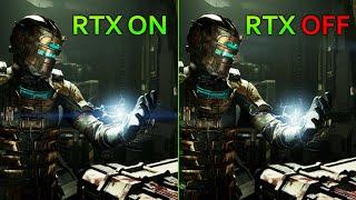 RTX ON vs OFF Comparison | Dead Space Remake