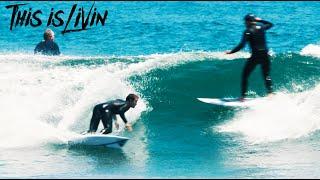 SHARING WAVES AT MALIBU! "Best Waves I've Ever Seen"