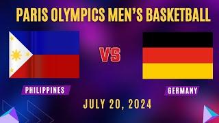 LIVE NOW! Gilas Pilipinas vs Germany Paris Olympics 2024 | NBA 2K24 July 20,2024