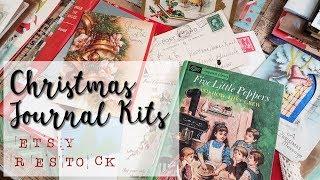 Christmas Junk Journal Kits | Ephemera's Vintage Garden