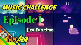 Tiles Hop - EDM Rush | Music Challenge - I am Abin