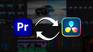 How to Transfer Premiere Pro Projects to Davinci Resolve and Back!