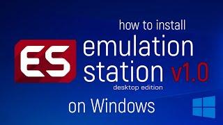 How to install ES-DE v1.0 on Windows