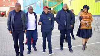 Malema udinwe wagana unwabu ebona ama security endaweni yesgamekweni okwabulawelwa kuyo Mphahlela