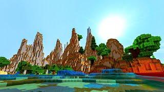 How to make custom mountains with world edit in Minecraft PE