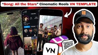 Edit like "rajarpitaa" in a Click | Cinematic Reels VN QR Code!