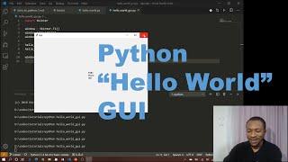 Python Hello World GUI