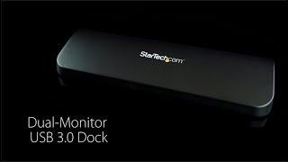 Dual-Monitor USB 3.0 Docking Station - USB3SDOCKHDV | StarTech.com