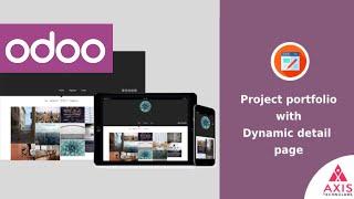 Odoo website portfolio gallery in odoo with  Dynamic detail  page