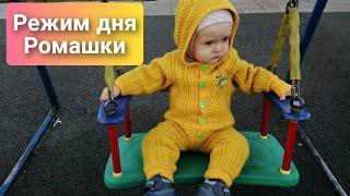 Режим дня Ромы в 10-11 месяцев/ Меню на день в 11 месяцев