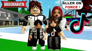 LA FAMILLE TIK TOK DE BROOKHAVEN RP ! ROBLOX