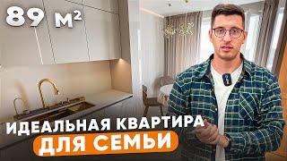 Обзор квартиры с современным ремонтом | Санкт-Петербург | 89 м2