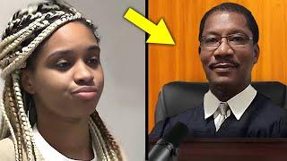 Woman Smirks After Trying To Kill Police Officer, Then Black Judge Makes Her Instantly Regret It!