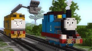 Minecraft Thomas & the Magic Railroad Chase Animation